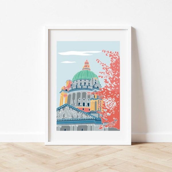 Belfast City Hall Print