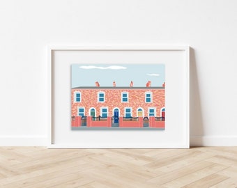 Sunnyside Street print