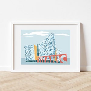 Titanic Building Print
