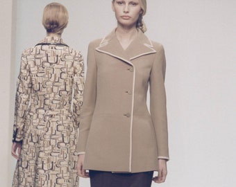 Rare Hard to Get Vintage FW 1998 Prada Wool Long Coat - Etsy