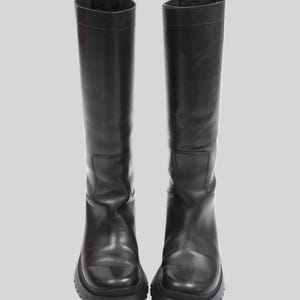 Vintage Prada 2004 Black Lug Sole Boots Bella Hadid / 36.5 (US 6.5) image 4