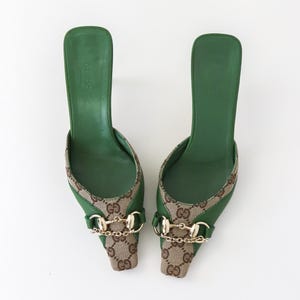 Gucci Monogram Heels - Etsy
