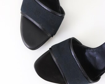 靴 Vintage Gucci Monogram Mules 37 il_1080xN.6098422705_ts24.jpg