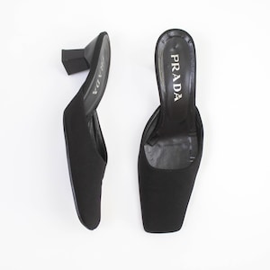 Prada Vintage Mules - Etsy