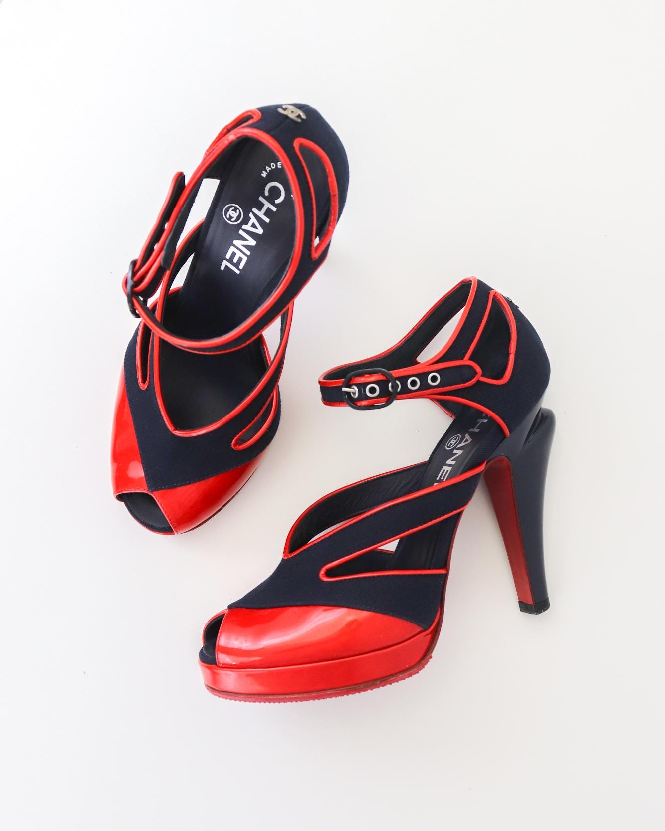 Chanel Camellia Sandals - Etsy