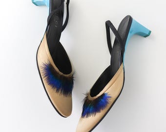 Gucci Spring 1999 Tom Ford Iconic Runway Slingback Mules