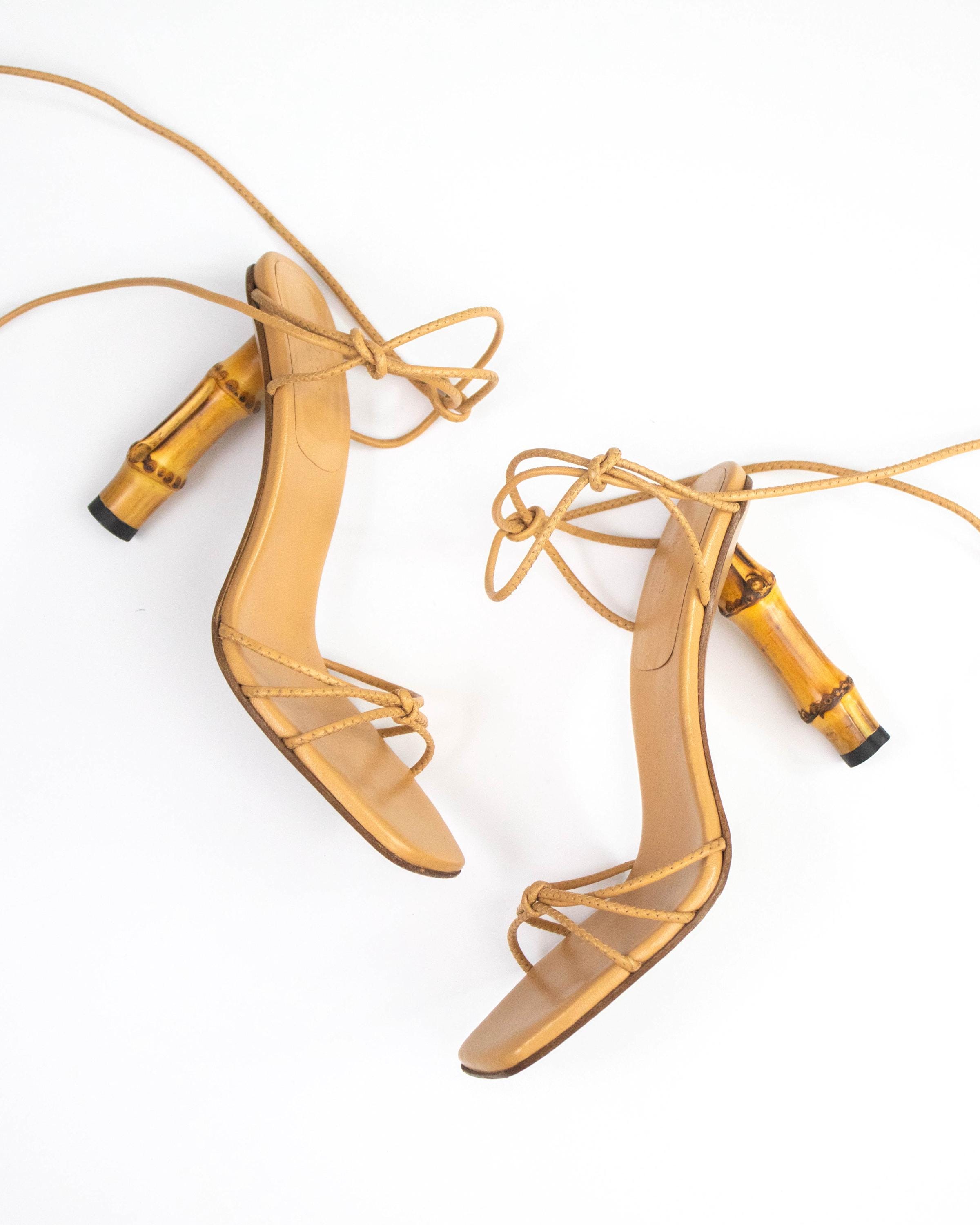 Vintage Gucci Sandals 36 Tom Ford - Etsy