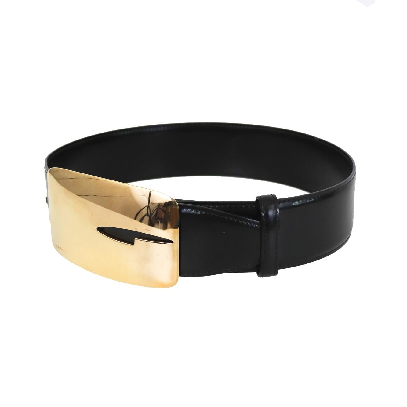 Vintage F/W 1996 Gucci by Tom Ford Iconic Oversized G Buckle