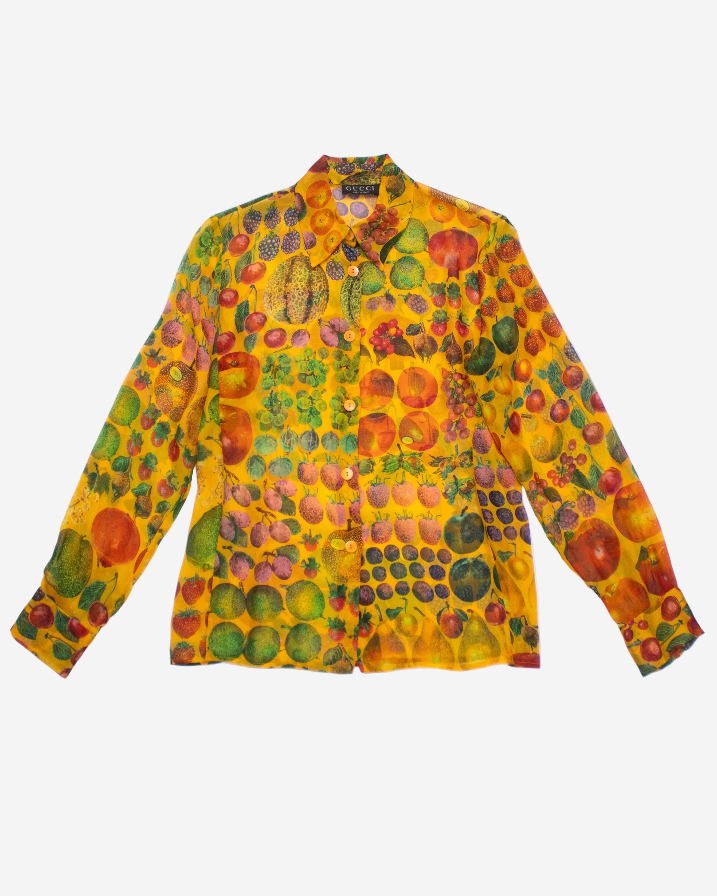Vintage Gucci Floral Top - Etsy