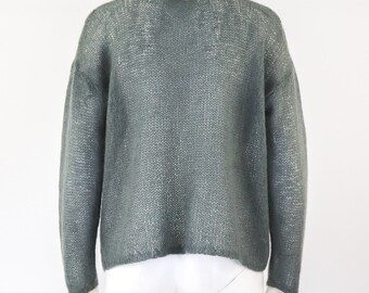 Vintage S/S 1994 Calvin Klein Collection Loose Knit Wool