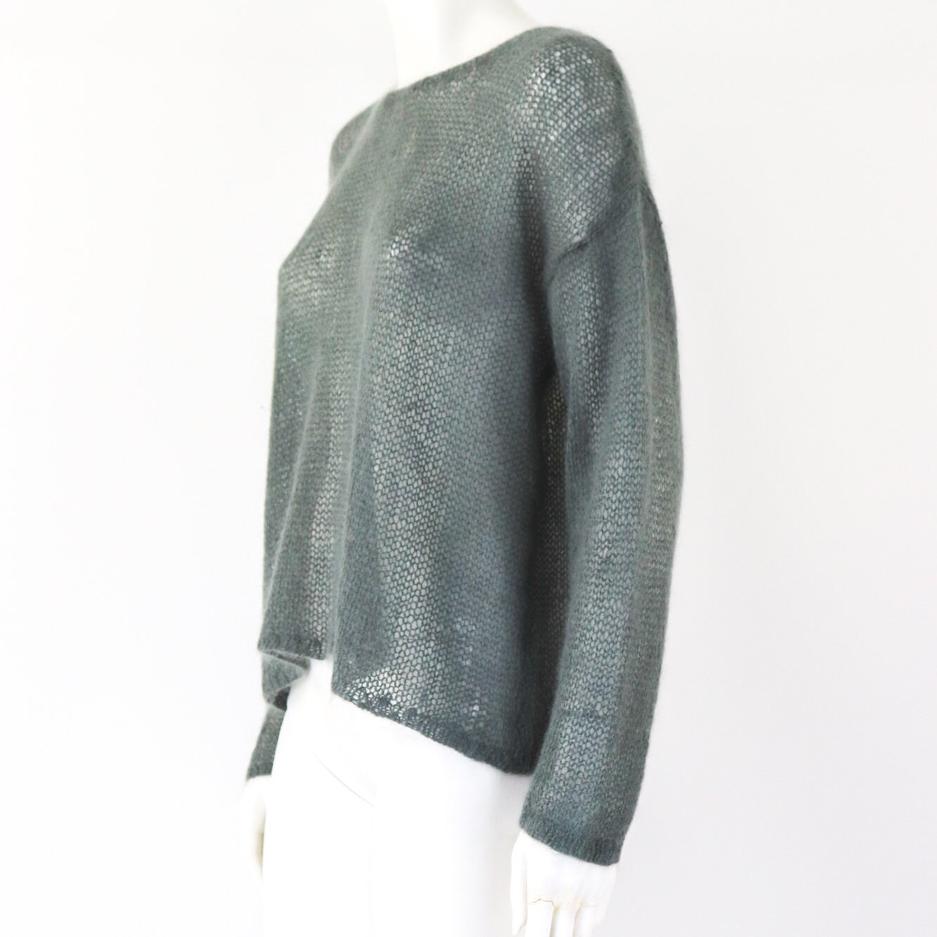 Vintage S/S 1994 Calvin Klein Collection Loose Knit Wool