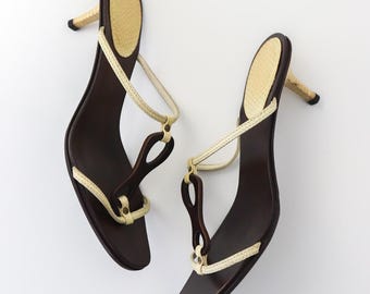 GUCCI BY TOM FORD ホースビット ストラップ サンダル ヒール GUCCI BY TOM FORD ホースビット ストラップ サンダル ヒール