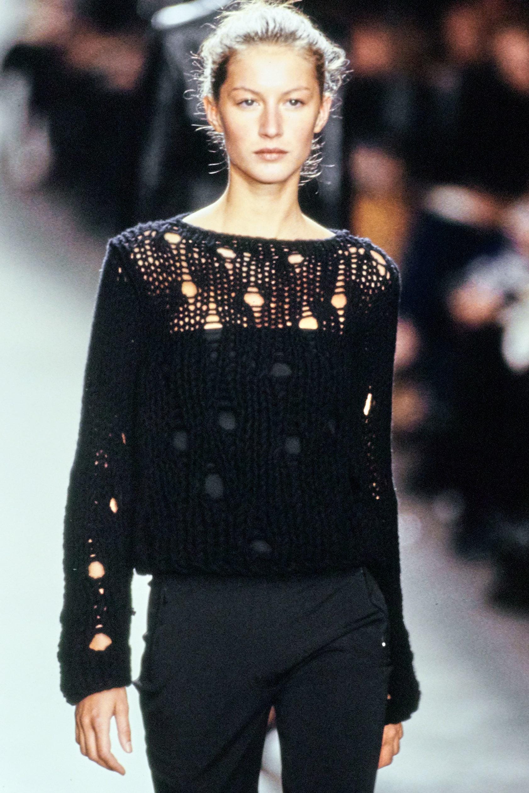 Kate Moss Comme Des Garcons 1994 70 90s Calvin Klein Runway