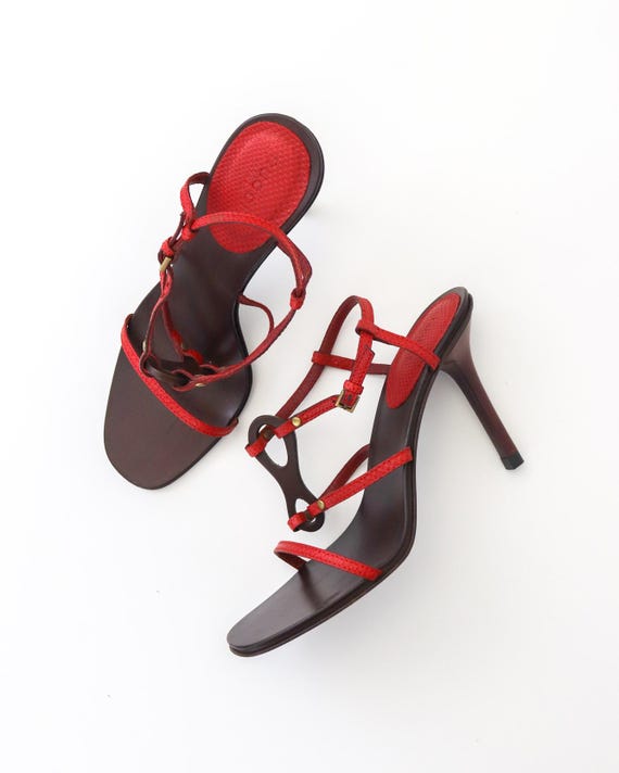 GUCCI トムフォード レザーサンダル 22cm TOM FORD(トムフォード