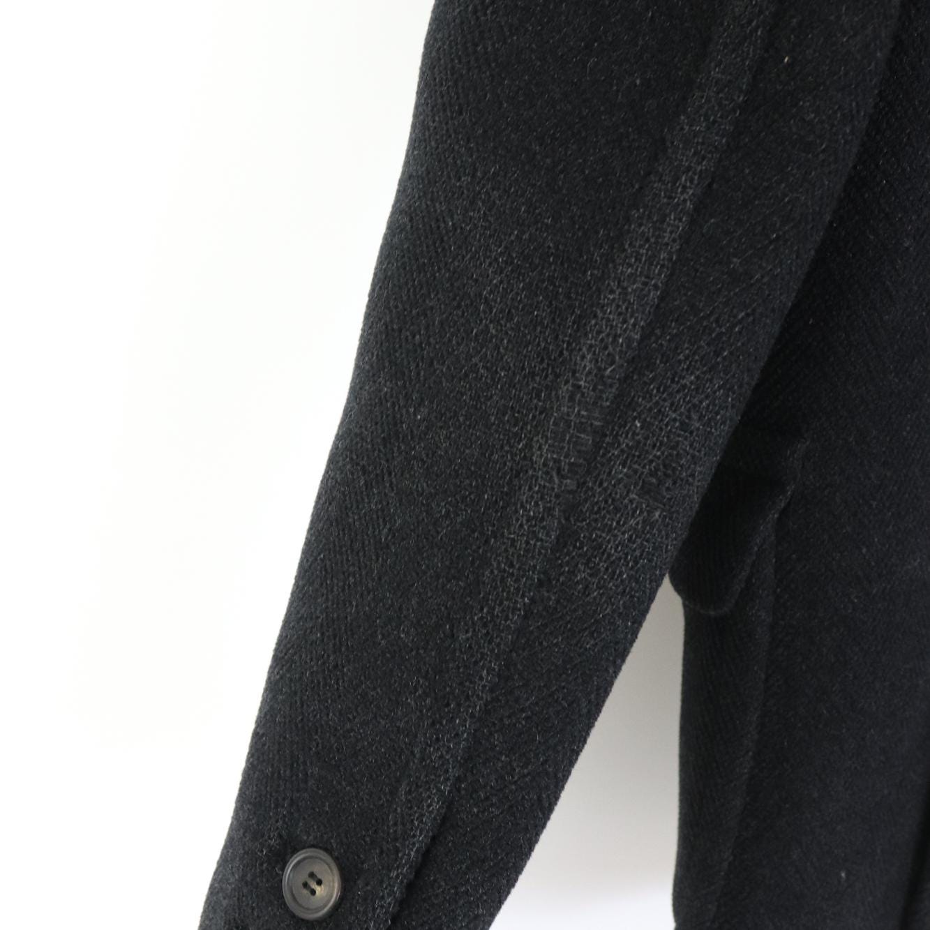 ジャケット・アウター 90s PRADA Wool Long Coat Vintage F/W 1996 Prada Wool Gray Coat Runway 90s Minimalist