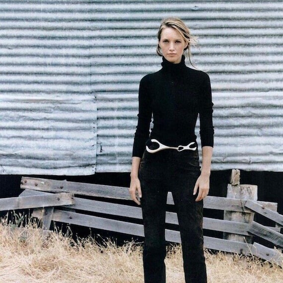 小物 FW1996 gucci by TOMFORD pony hair belt Vintage F/W 1996 Gucci by Tom Ford Iconic Horsebit Pony Fur