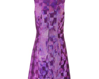 versus versace holographic party dress Vintage S/S 1997 Versus Gianni Versace Holographic Dress Aso the Nanny