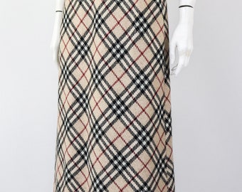 Vintage 90s Burberry Blue Label Burberrys Classic Nova Check