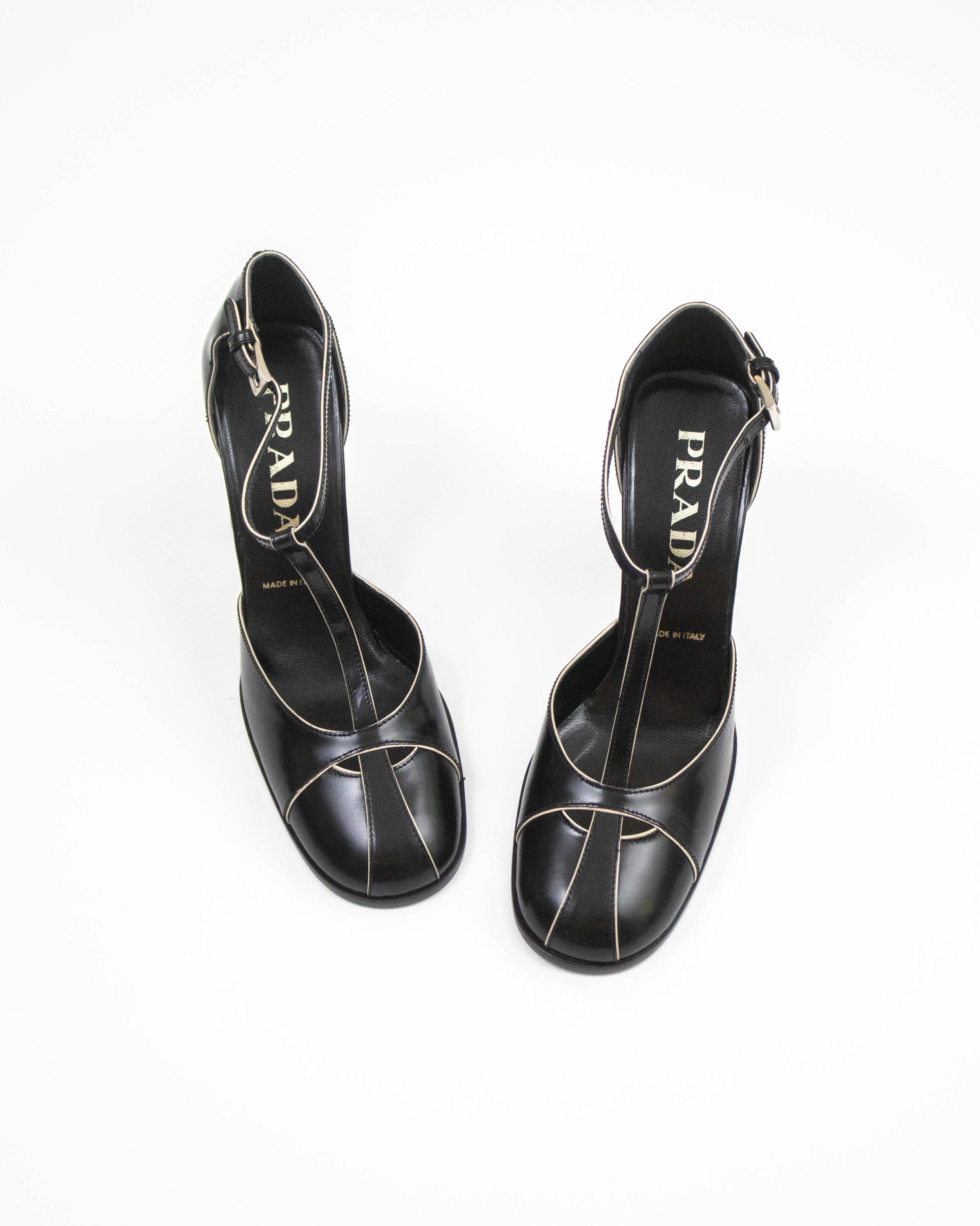 Prada Mary Janes - Etsy