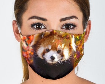 Red Panda Mask Etsy - roblox red panda mask