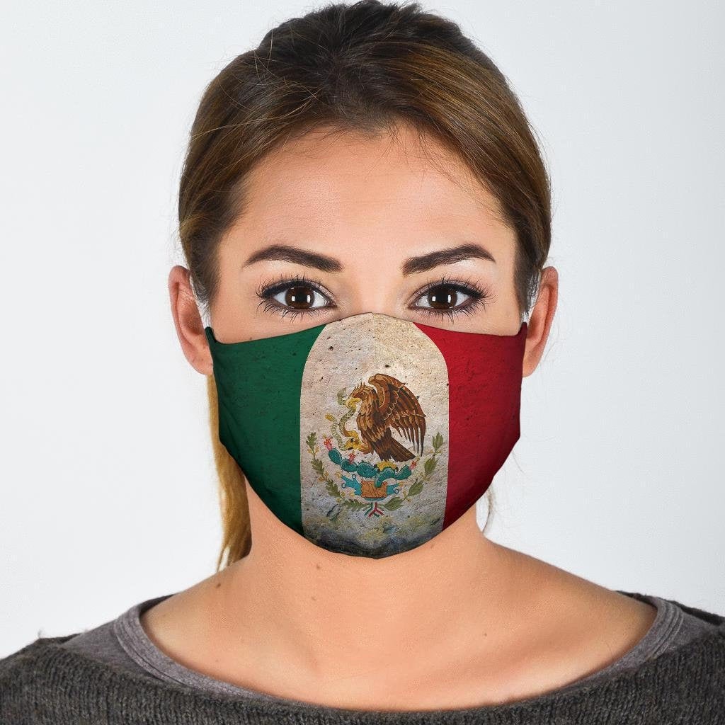 Mexican Face Mask Mexican Flag Mask Mexico Face Mask with Etsy