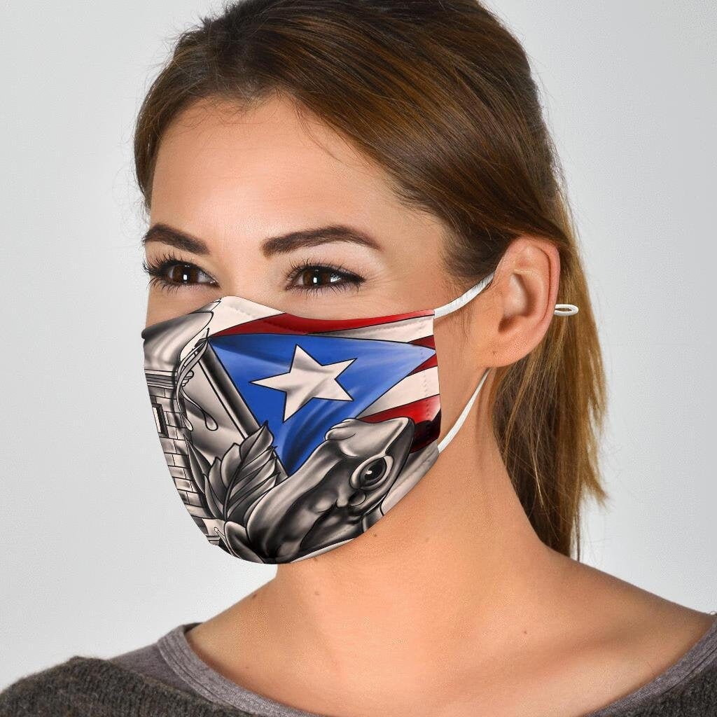 Puerto Rico Face Mask Puerto Rican Mask Puerto Rico Art Etsy