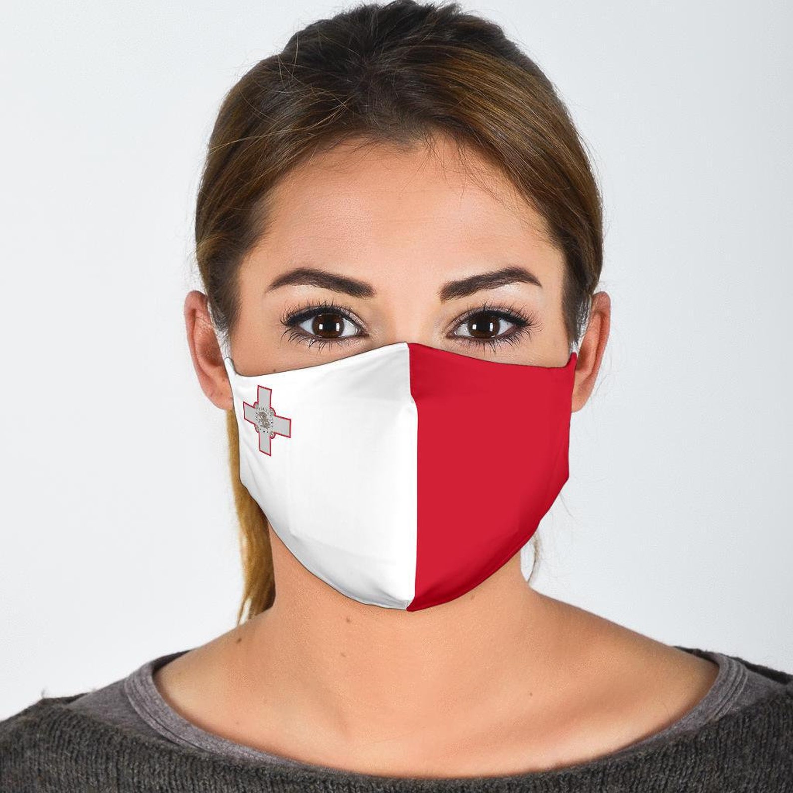 Maltese Face Mask Malta Mask. Maltese Mask with Filter and Etsy