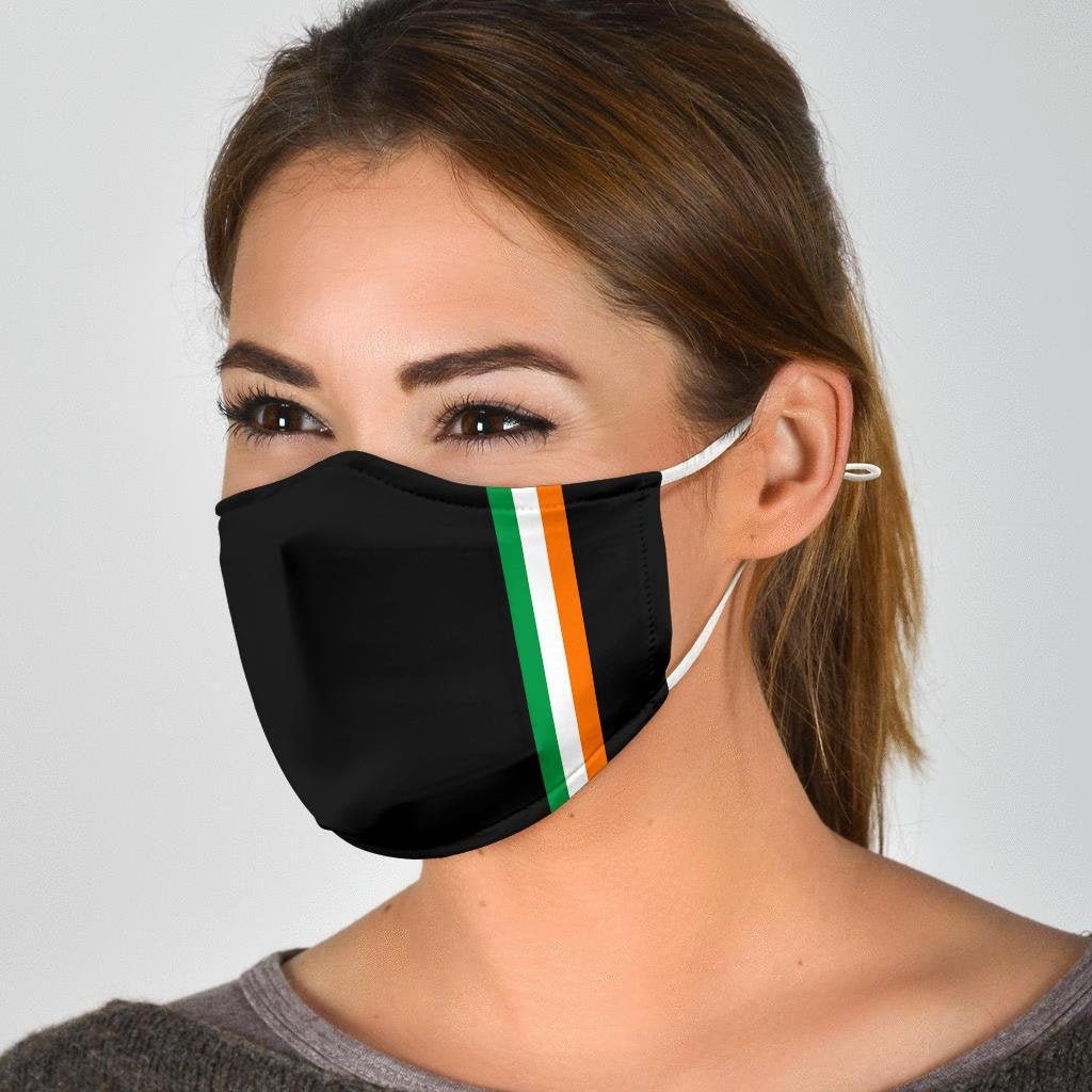 Irish Face Mask Ireland Mask. Irish Mask with Filter and Nose Etsy
