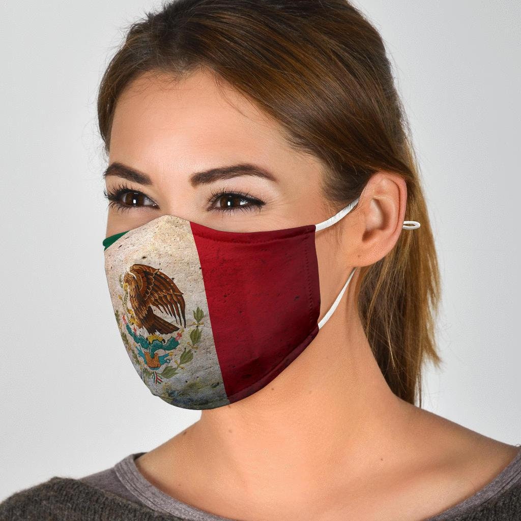 Mexican Face Mask Mexican Flag Mask Mexico Face Mask with Etsy