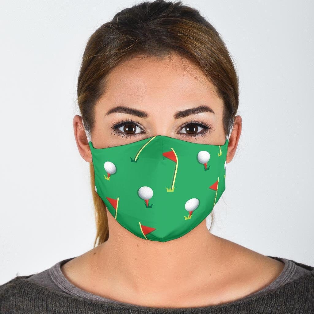 Golf Gifts for Women Lady Golfer Face Mask. Ladies Golf Etsy