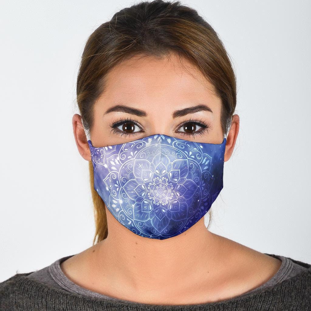 Spiritual Face Mask Meditation Mask with Filter and Nose Wire. Etsy