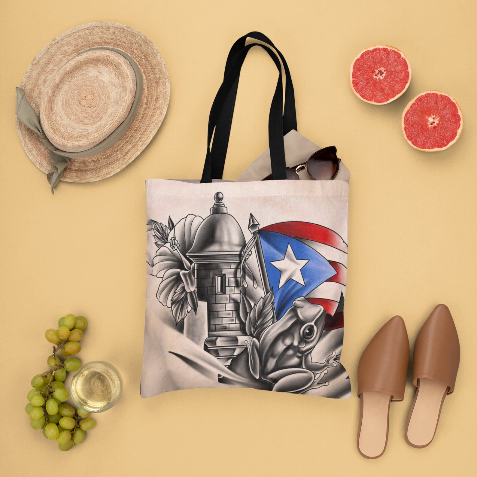 Puerto Rico Gifts Puerto Rican Tote Bag. Puerto Rican Gifts Etsy