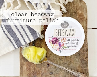 Clear Beeswax Furniture Polish