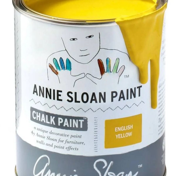 Yellow Chalk Paint Etsy