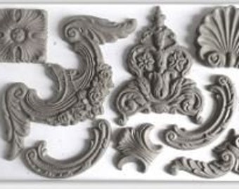 Classic Elements 6x10" Decor Mould by Iron Orchid Designs