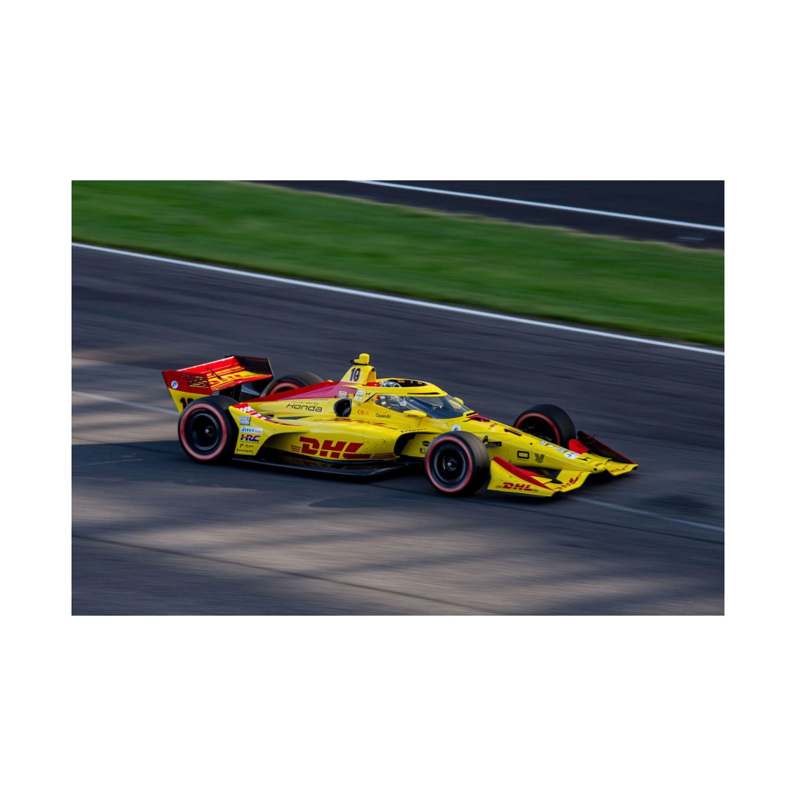 Alex Palou Indianapolis Grand Prix IndyCar Racing Poster 18x12