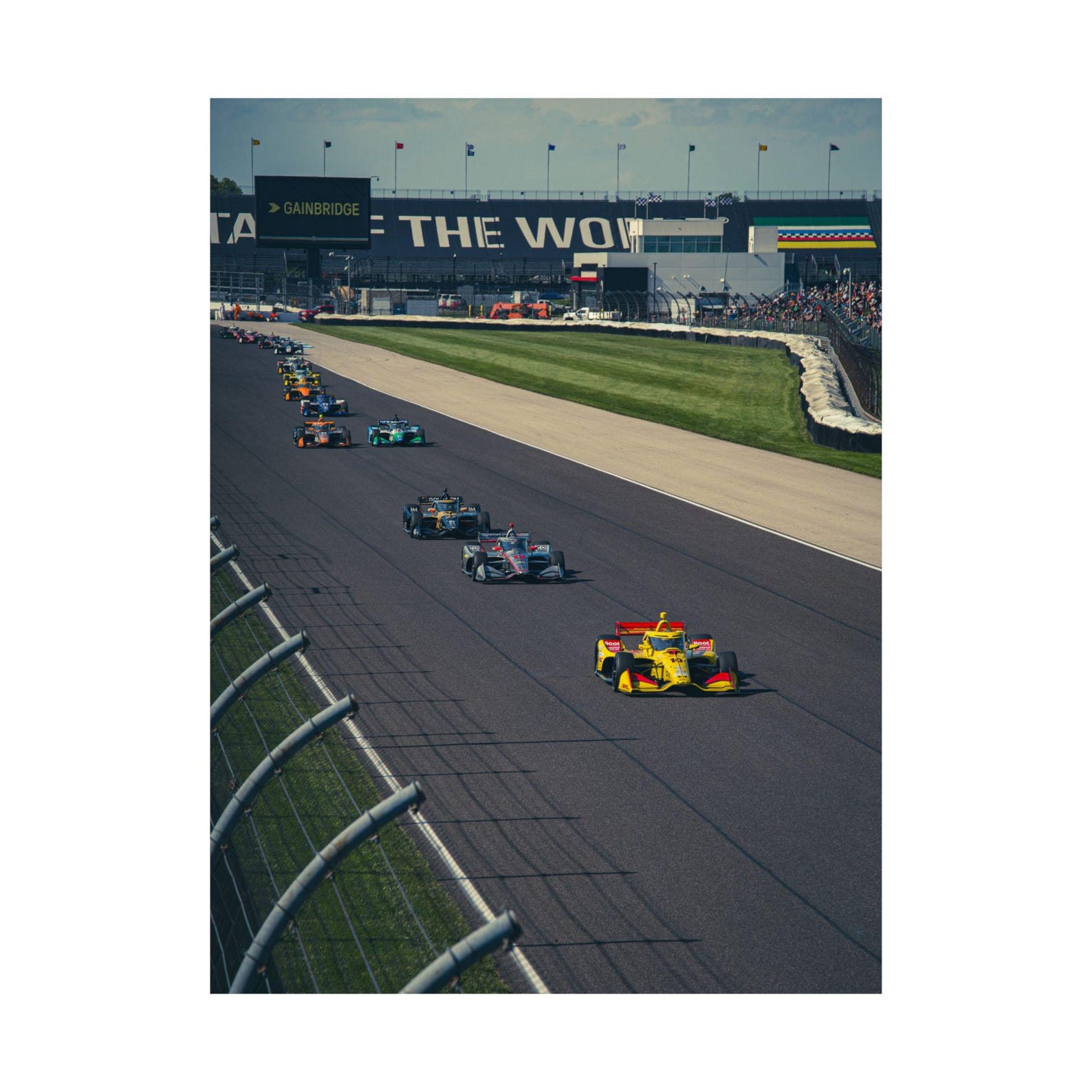 Indianapolis Grand Prix IndyCar Racing Poster 18x24