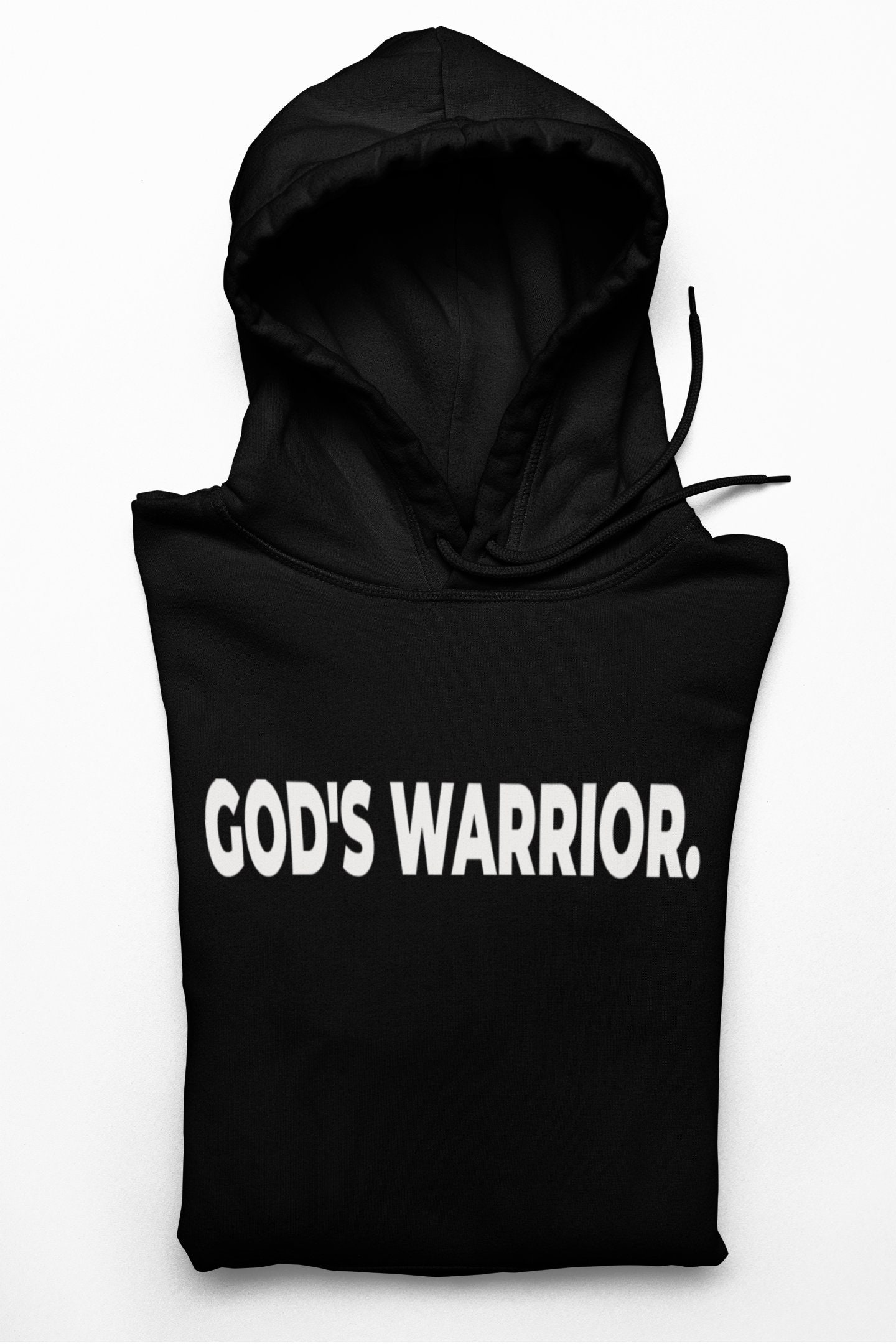 God warrior hoodie religious saying customize yours Etsy