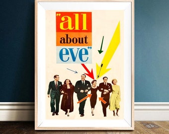 All About Eve Poster Etsy