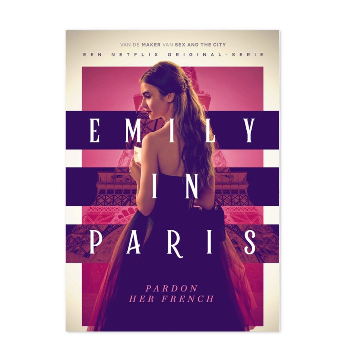 Emily in Paris Poster Print on Silk Fabric Home Decor No Frame | Etsy