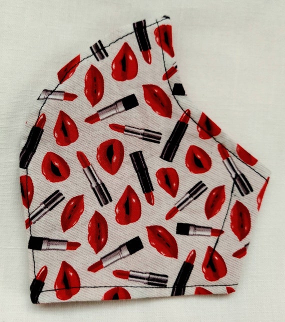 Lipstick Face Mask Etsy