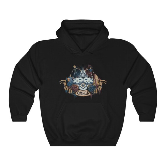 Digimon Omegamon Agumon and Gabumon Royal Knight Hooded Sweatshirt Etsy