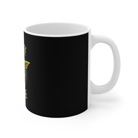 Baby Yoda This Is The Way Premium Sublime Ceramic Coffee Mug Black –  Teepital – Everyday New Aesthetic Designs