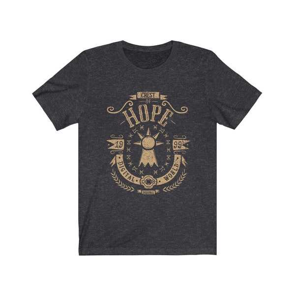 Angemon Digimon Crest of Hope - T.K Tshirt