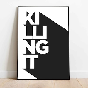 Typographic Art | Graphic Design Poster | Minimalist Art | Digital Download