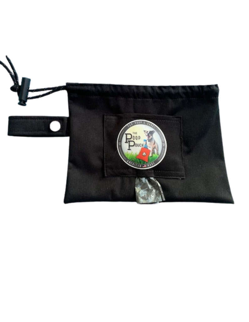 Poop bag carrier and dog waste carrier all in one. Premium Etsy