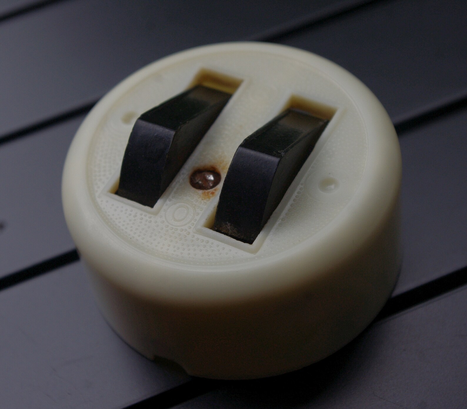 Old electrical bakelite switch from the USSR 60s Etsy