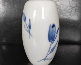 Vintage German porcelain flower vase - Small porcelain vase