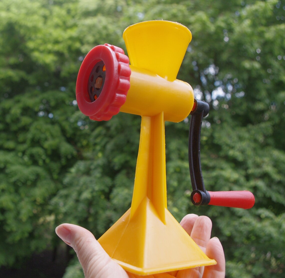 Vintage toy plastic meat grinder children's meat grinder Etsy