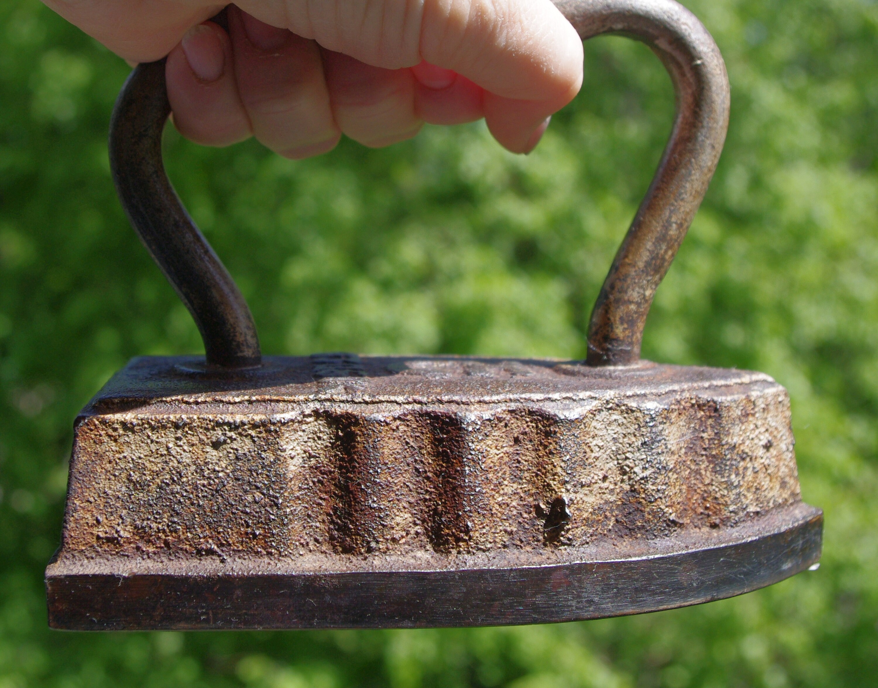Vintage sad iron. Old sad iron smoothing iron Etsy